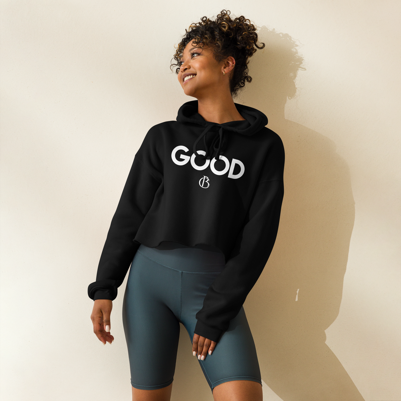 Always Good - Women's Crop Top Hoodie