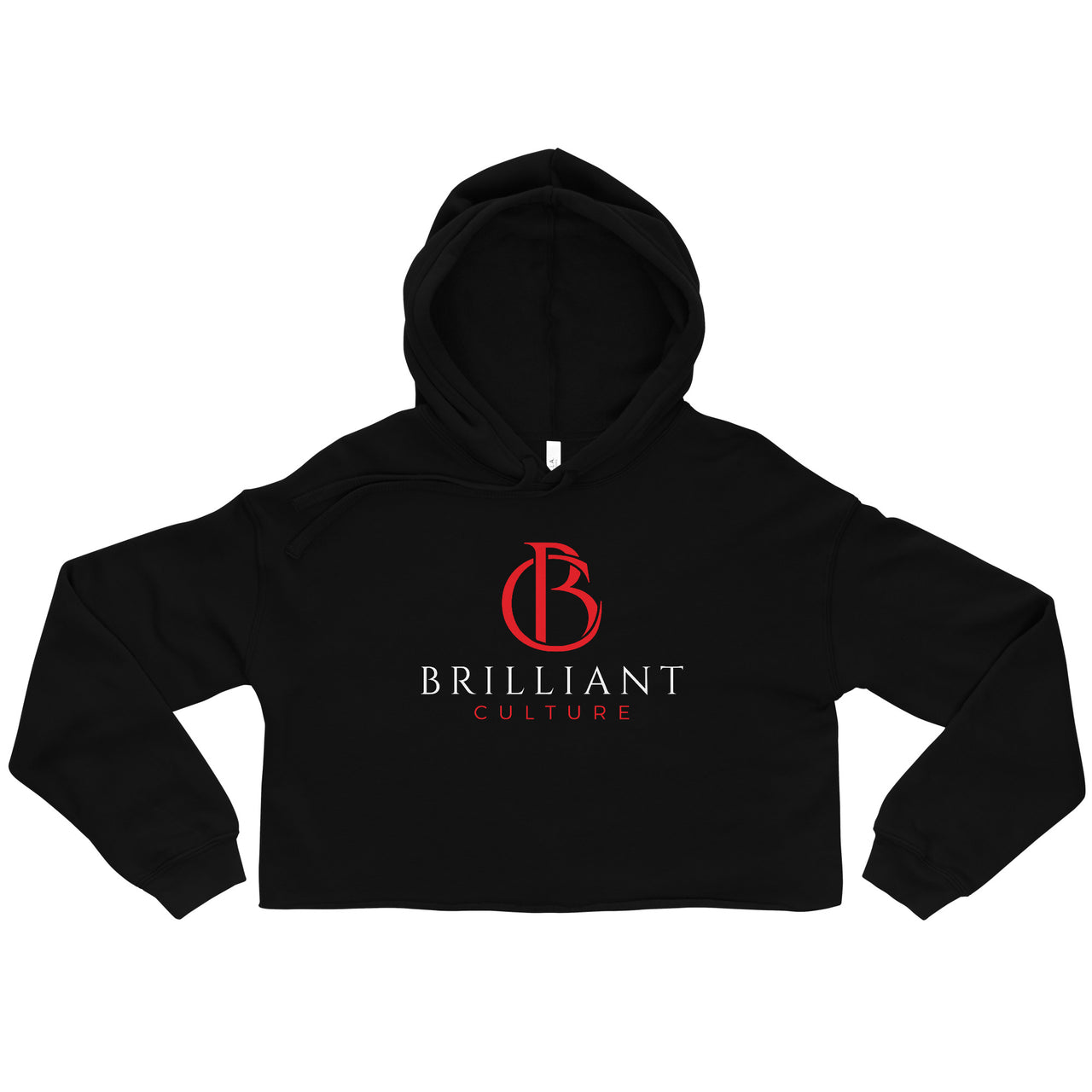 The Signature Brilliant Culture - Women's Crop Top Hoodie