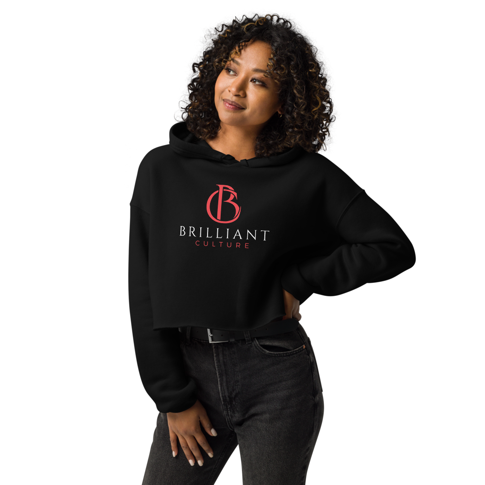 The Signature Brilliant Culture - Women's Crop Top Hoodie