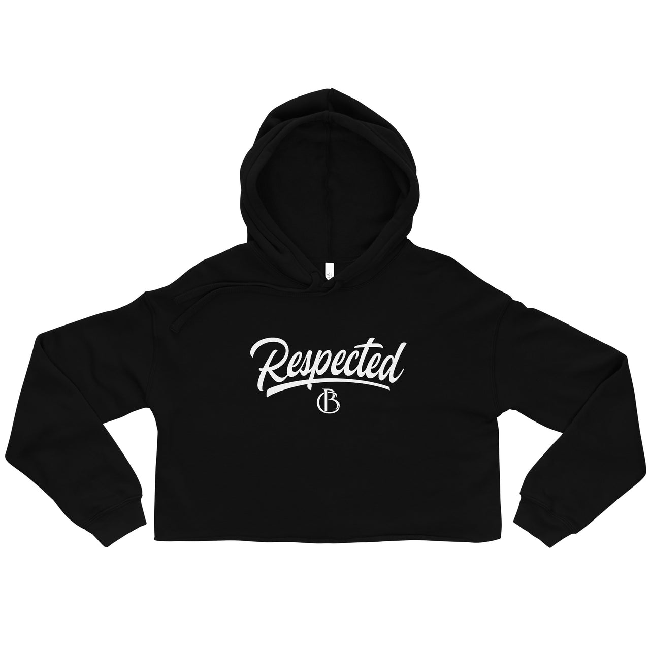 Respected - Women's Crop Top Hoodie