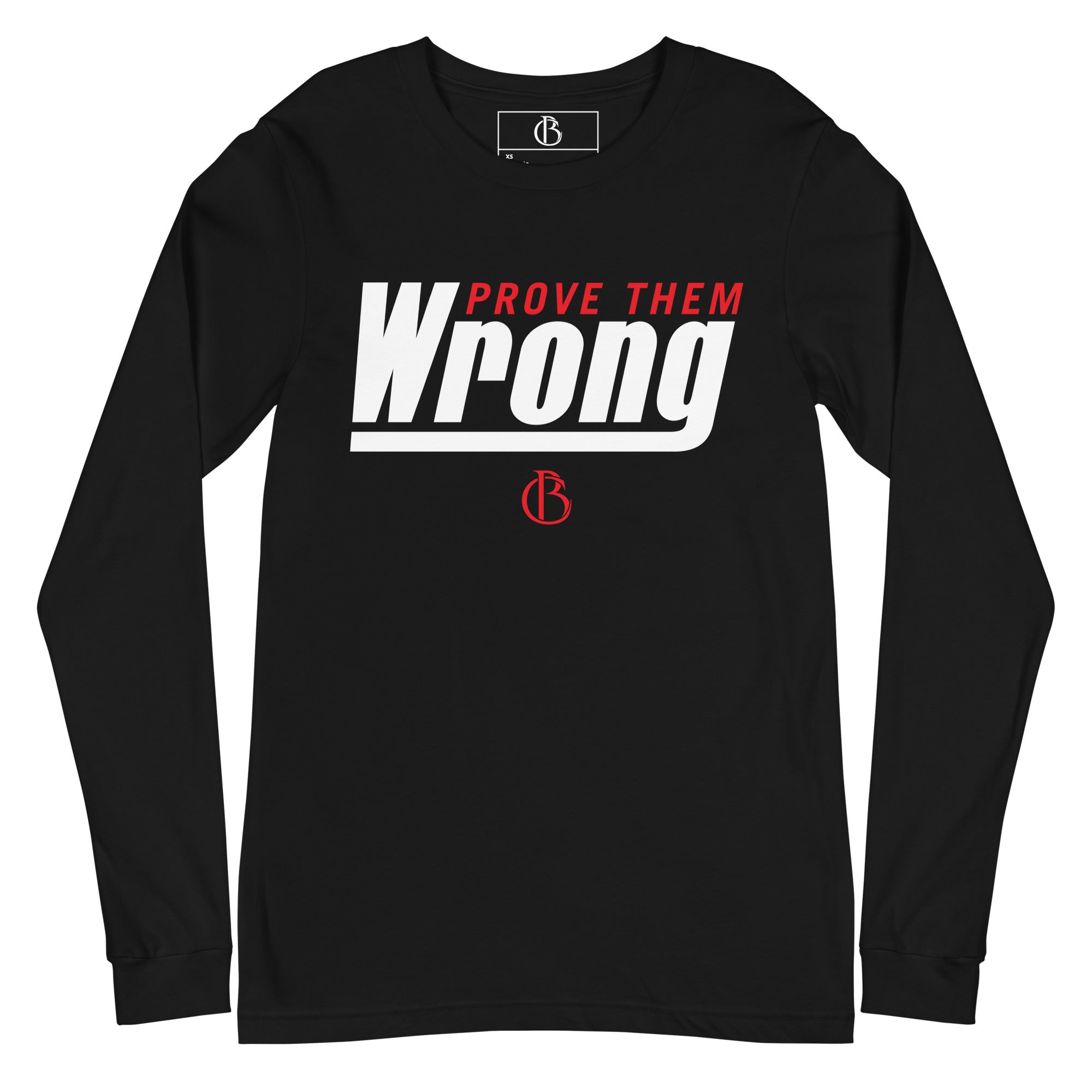【RARE】 provemewrong long sleeve shirt Prove Them Wrong Men's Long Sleeve